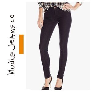 Nudie Jeans Skinny Lin Dry Steel Jeans